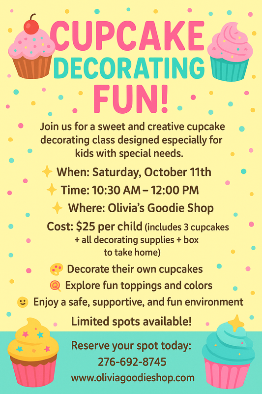 Cupcake Decorating Class