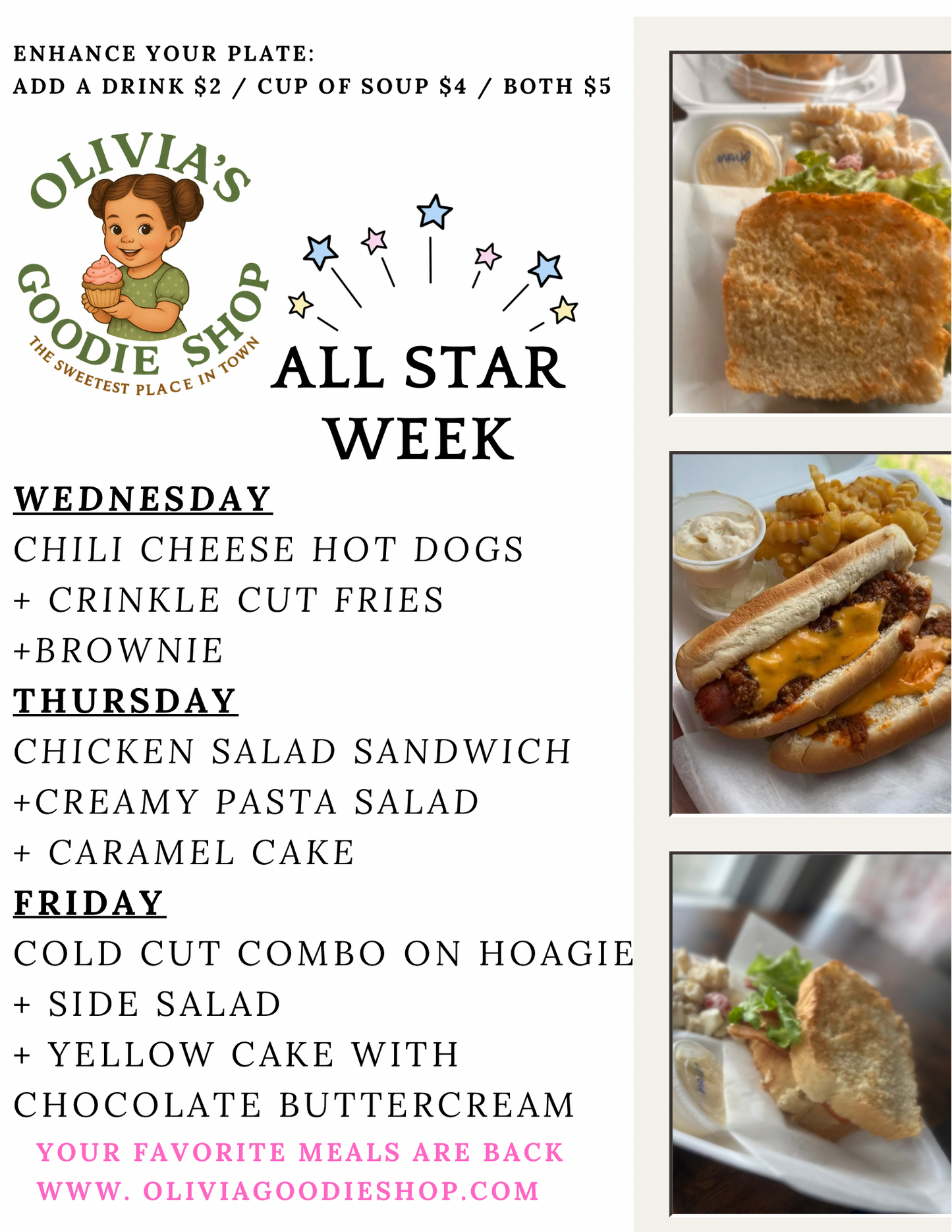 Daily Lunch Trays